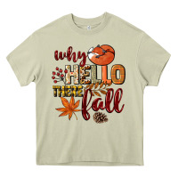 Mossy Why hello there Fall Heavy Core Tee - NancyCooperArtShop