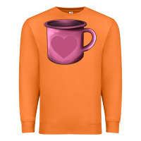 Carrot Valentine's Day heart mug Premium Sweatshirt - AdoDesignShop
