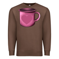 Chestnut Valentine's Day heart mug Premium Sweatshirt - AdoDesignShop