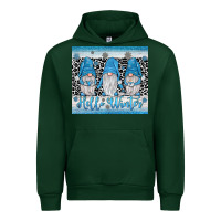 Foreset Green hello winter gnome Urban Hoodie - JahusDesignShop