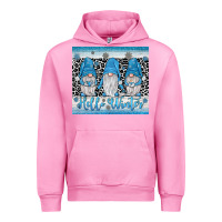 Fuchsia Pink hello winter gnome Urban Hoodie - JahusDesignShop