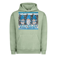 Pigment Oil Green hello winter gnome Urban Hoodie - JahusDesignShop