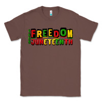 Chestnut freedom juneteenth Classic Tee - CowGirlArtShop