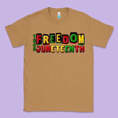 Freedom Juneteenth Classic Tee Designed By Cowgirlartshop