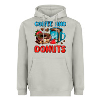 Moon Dust coffee and donuts Heavyweight Hoodie - AdoDesignShop