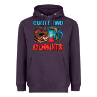 Plum coffee and donuts Heavyweight Hoodie - AdoDesignShop