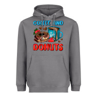 Storm coffee and donuts Heavyweight Hoodie - AdoDesignShop
