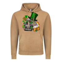 Vintage Camel St Patrick's Day boho skull Vintage Hoodie - FaDigitalArtStudio