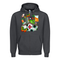 Smoke nurse   juneteenth Zipper Hoodie - AdoDesignShop
