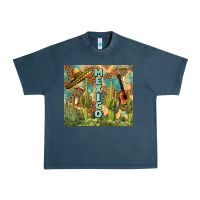 Midnight Navy Mexico Urban Heavy Tee - FaDigitalArtStudio