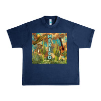 Navy Mexico Urban Heavy Tee - FaDigitalArtStudio