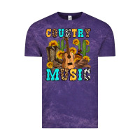 Cloud Purple country music western olivia Vintage Tee - OliviaCreatesArt