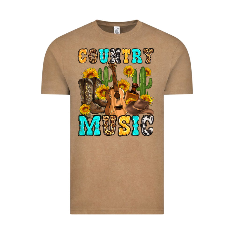 Country Music Western Olivia Vintage Tee by OliviaCreatesArt | Teevron