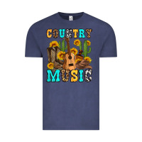 Vintage Denim country music western olivia Vintage Tee - OliviaCreatesArt