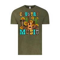 Vintage Olive country music western olivia Vintage Tee - OliviaCreatesArt