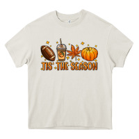 Cream Tis' the season Heavy Core Tee - NancyCooperArtShop
