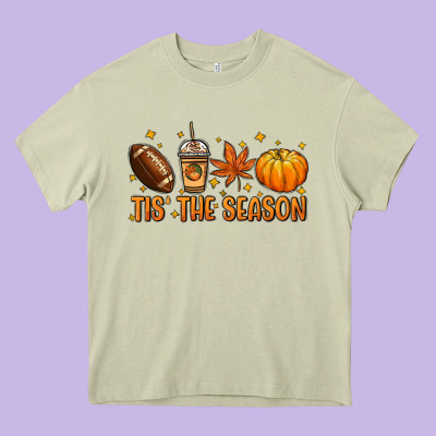 Tis' The Season Heavy Core Tee Designed By Nancycooperartshop
