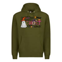 Army Green ghost Premium Hoodie - CowhideDigitalArt