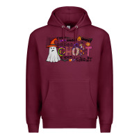 Burgundy ghost Premium Hoodie - CowhideDigitalArt