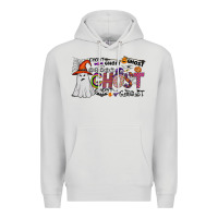 Dove Grey ghost Premium Hoodie - CowhideDigitalArt