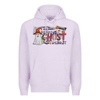 Lilac ghost Premium Hoodie - CowhideDigitalArt