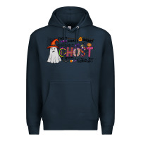 Navy ghost Premium Hoodie - CowhideDigitalArt