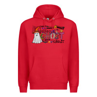 Red ghost Premium Hoodie - CowhideDigitalArt