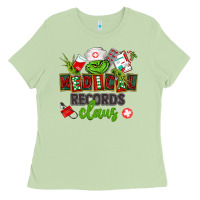 Matcha medical records claus Ladies Tee - CowGirlArtShop