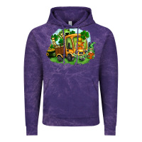 Cloud Purple truck saint patrick's day Vintage Hoodie - FaDigitalArtStudio