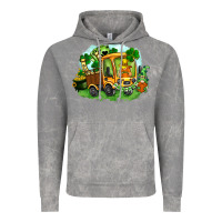 Cloud Rock truck saint patrick's day Vintage Hoodie - FaDigitalArtStudio