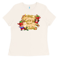Bone merry and bright gnome Ladies Tee - CowGirlArtShop