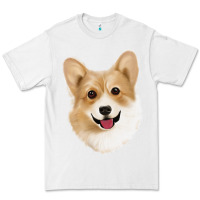 White Corgi Premium Tee - Jasminsmagicworld