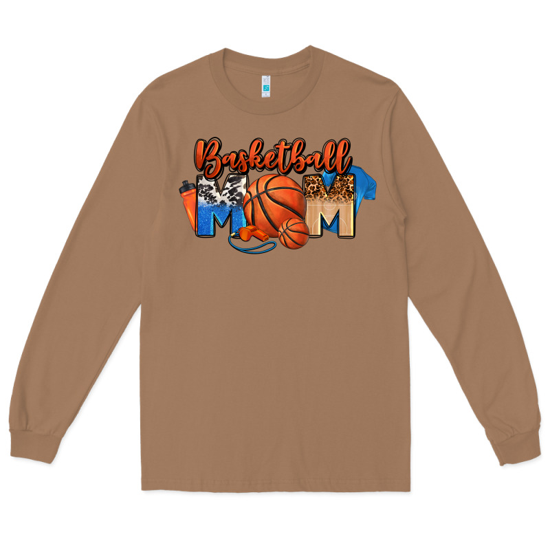 Basketball Mom Long Sleeve Tee by FaDigitalArtStudio | Teevron