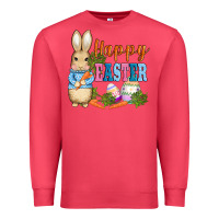 Cardinal easter bunny egg and carrots Premium Sweatshirt - AdoDesignShop