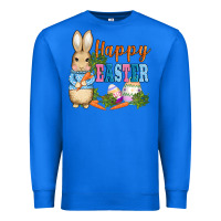 True Royal easter bunny egg and carrots Premium Sweatshirt - AdoDesignShop