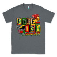 Charcoal Heather free ish since 1865 Classic Tee - CowGirlArtShop
