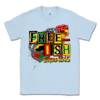 Dusty Blue free ish since 1865 Classic Tee - CowGirlArtShop
