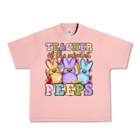 Salmon Easter Day Teacher of the sweetest peeps Urban Heavy Tee - OliviaCreatesArt