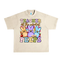 Sandshell Easter Day Teacher of the sweetest peeps Urban Heavy Tee - OliviaCreatesArt