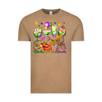 Vintage Coffee drink drank drunk mardi gras wine glasses olivia Vintage Tee - OliviaCreatesArt