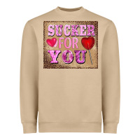 Mushroom valentine's day sucker for you Heavyweight Sweatshirt - BarkalooDesign