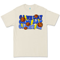 Bone Game day game day game day lightning bolt Premium Tee - HowdyJamesFarm