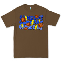 Cacao Game day game day game day lightning bolt Premium Tee - HowdyJamesFarm
