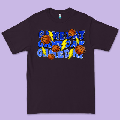 Game Day Game Day Game Day Lightning Bolt Premium Tee Designed By Howdyjamesfarm
