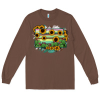 Chestnut North Dakota State Map Long Sleeve Tee - RanaPortraitStore