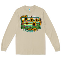 Mushroom North Dakota State Map Long Sleeve Tee - RanaPortraitStore
