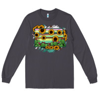Smoke North Dakota State Map Long Sleeve Tee - RanaPortraitStore
