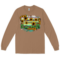 Toasted Coconut North Dakota State Map Long Sleeve Tee - RanaPortraitStore