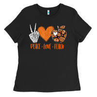 Black halloween shirts t shirt Ladies Tee - baoMotion