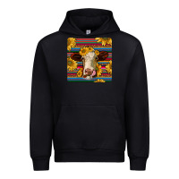 Black serape hereford coaster Urban Hoodie - JahusDesignShop